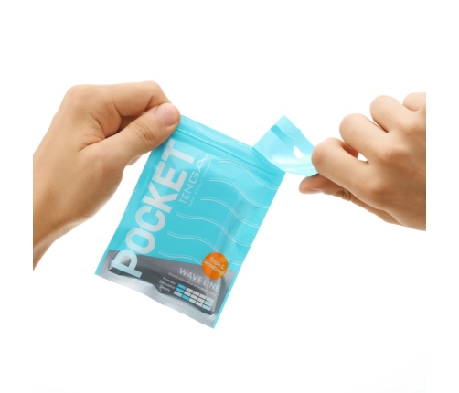 Tenga Pocket Wave Line - Compact Flexible Intimate Device