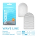 Tenga Pocket Wave Line - Compact Flexible Intimate Device
