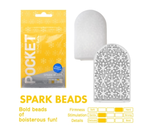 Tenga - Pocket Stroker Spark Beads Tenga - Pocket Stroker Spark Beads