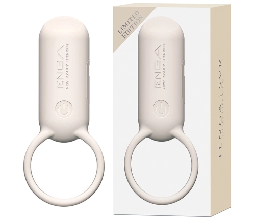 TENGA SVR Smart Vibe Ring Sand Beige - Rechargeable Vibrating System