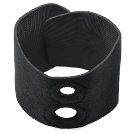 Sportsheets Thigh Strap-On Dual Harness Neoprene Adjustable Black 29in