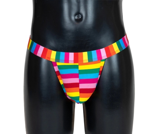 Rainbow Mens Thong