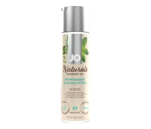 System JO Naturals Olejek do masażu Peppermint & Eucalyptus 120ml