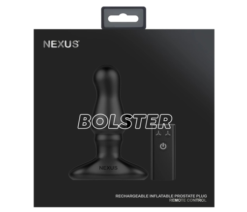 Nexus - Bolster Butt Plug with Inflatable Tip