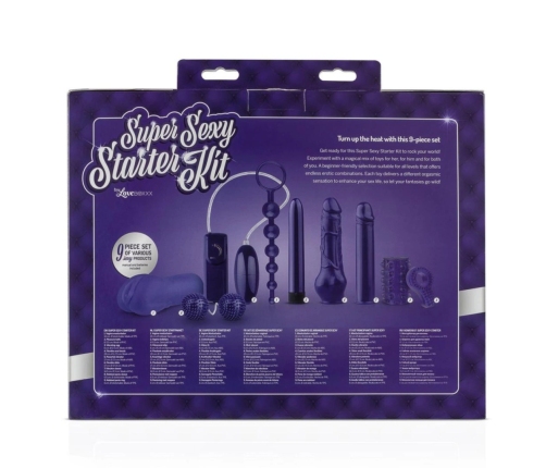 Loveboxxx Super Starter Intimate Kit - Multiset for Couples & Solo Play Loveboxxx Super Starter Intimate Kit - Multiset for Couples & Solo Play