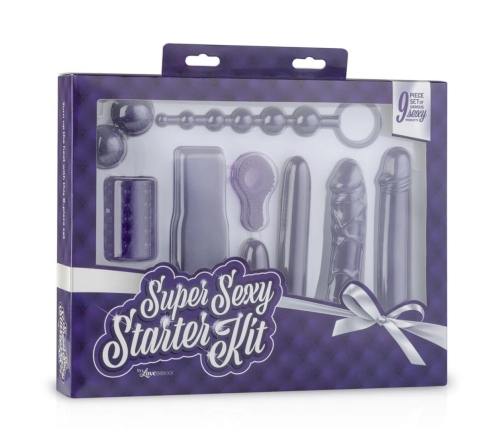 Loveboxxx Super Starter Intimate Kit - Multiset for Couples & Solo Play Loveboxxx Super Starter Intimate Kit - Multiset for Couples & Solo Play