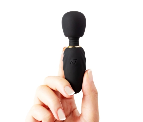 Nomi Tang Pocket Wand Black - Compact Multi-Function Vibrating Massager