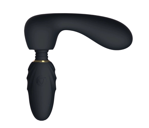 Nomi Tang Pocket Wand Black - Compact Multi-Function Vibrating Massager
