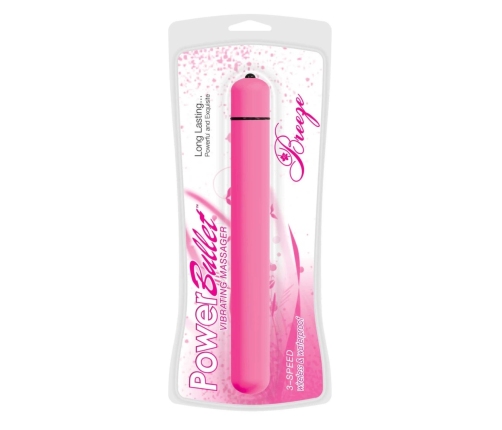 PowerBullet Breeze Intimate Vibrating Device 13cm Fuchsia Soft Touch