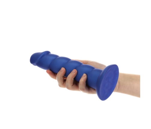 Addiction Fantasy 20 cm Intimate Model Unicorn Blue Silicone Ribbed