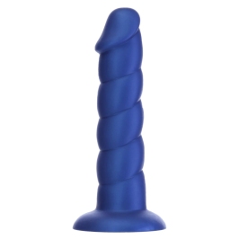 Addiction Fantasy 20 cm Intimate Model Unicorn Blue Silicone Ribbed Addiction Fantasy 20 cm Intimate Model Unicorn Blue Silicone Ribbed