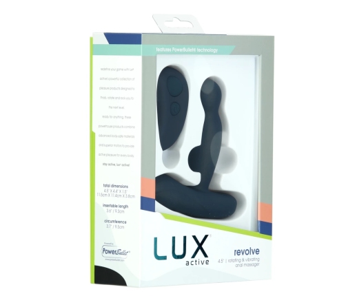 Lux Active - Revolve Rotating and Vibrating Massager
