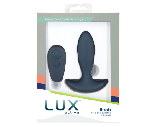 Lux Active Throb Remote-Controlled Pulsating Anal System Silicone 11.4cm