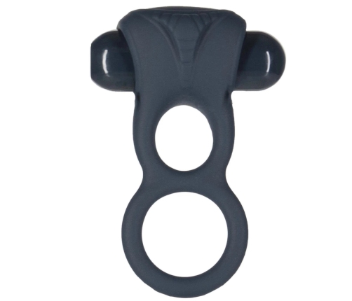 LUX Active Triad Dual Vibrating Ring with Remote Control, Silicone, Black