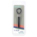 Lux Active Tether Adjustable Silicone Intimate Support Ring Black