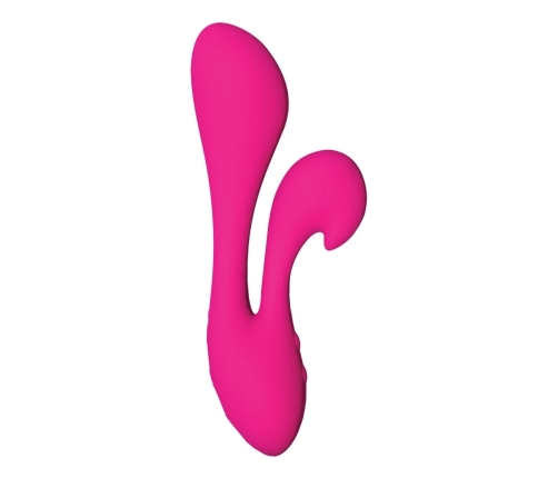 Swan Silhouette Intimate Device Dual Motor Pink Satin Finish