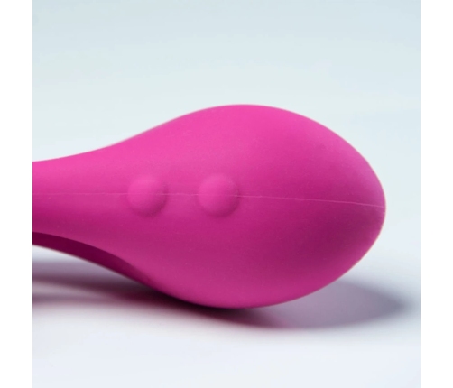 Swan Silhouette Intimate Device Dual Motor Pink Satin Finish