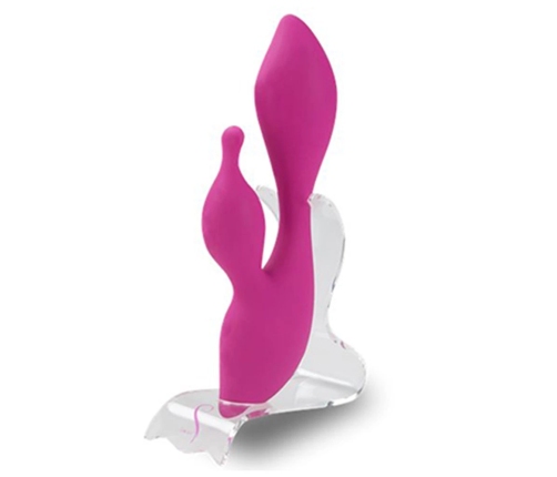 Swan Cygnet Pink Intimate Massage Device with Dual Motor System