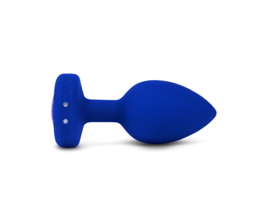 B-Vibe - Vibrating Jewel Plug L/XL Navy
