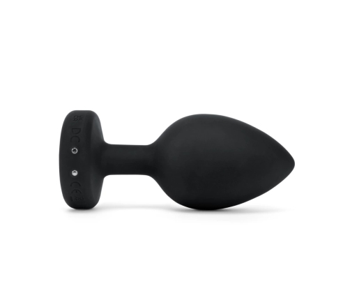 B-Vibe - Vibrating Jewel Plug XXL Black