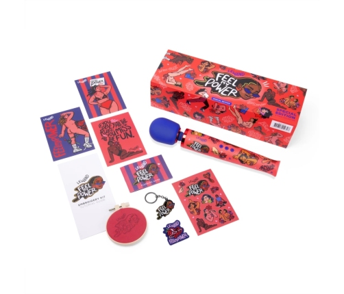 Le Wand Feel My Power 2022 Kelly Malka Edition Wand Massager 340mm