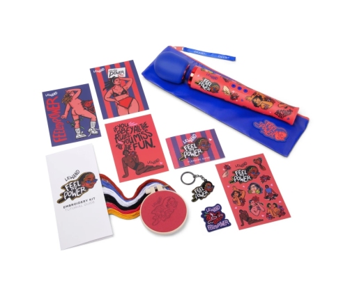 Le Wand Feel My Power 2022 Kelly Malka Edition Wand Massager 340mm