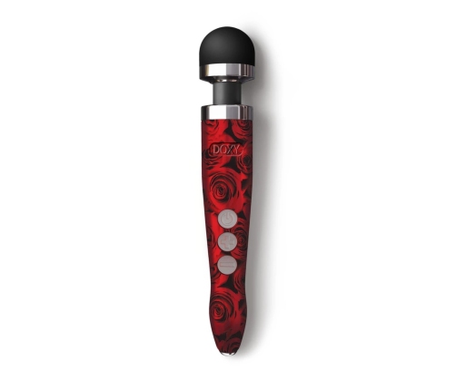 Doxy - Die Cast 3R Wand Massager Rose Pattern Doxy - Die Cast 3R Wand Massager Rose Pattern
