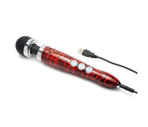 Doxy - Die Cast 3R Wand Massager Rose Pattern Doxy - Die Cast 3R Wand Massager Rose Pattern