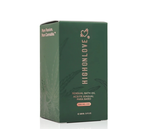 HighOnLove - CBD Sensual Bath & Body Oil 100 ml