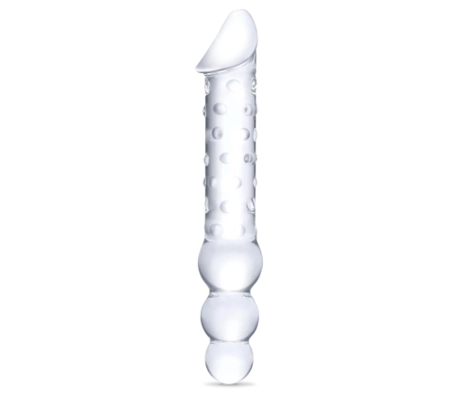 Glas Double Ended Glass Model with Beaded and Classic Tip, 30 cm