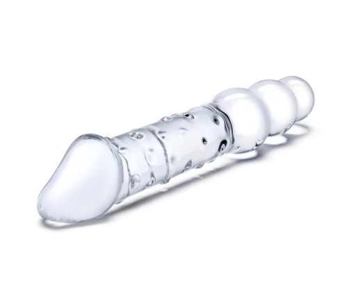 Glas Double Ended Glass Model with Beaded and Classic Tip, 30 cm