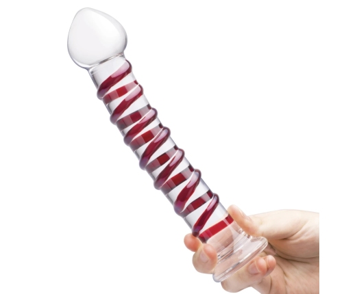 Glas Mr. Swirly Glass Intimate Device 25.5 cm Spiral Shaft