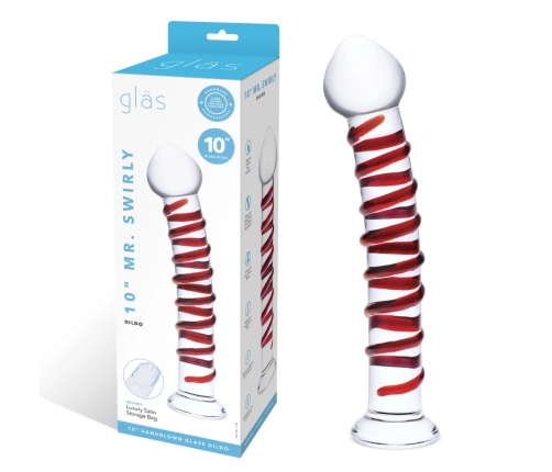 Glas Mr. Swirly Glass Intimate Device 25.5 cm Spiral Shaft