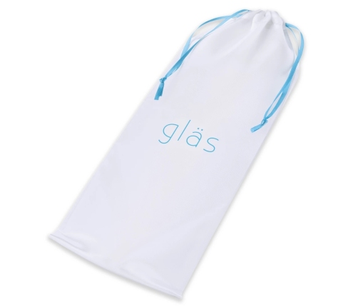 Glas Purple Rose Nubby Glass Model 23cm Artistic Textured Shaft