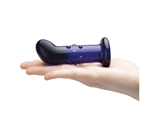 Glas - Vibrating Dotted G-Spot/P-Spot Plug