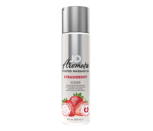System JO - Aromatix Massage Oil Strawberry 120 ml