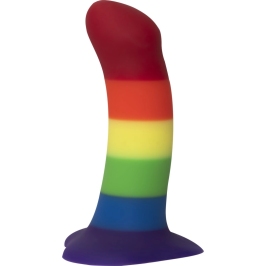 Fun Factory Amor Pride Edition Compact Silicone Model, Suction Base, 14.6 cm Fun Factory Amor Pride Edition Compact Silicone Model, Suction Base, 14.6 cm