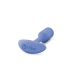 b-Vibe Snug Plug 1 Violet - Weighted Silicone Comfort Model, 55g, 2x9.4cm