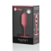 b-Vibe Snug Plug 2 Coral Weighted Silicone Plug 114g 3x11.4cm