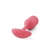 b-Vibe Snug Plug 2 Coral Weighted Silicone Plug 114g 3x11.4cm
