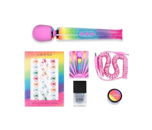 Le Wand - Petite All That Glimmers Massager Rainbow Ombre