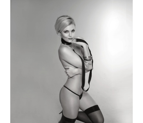 Sportsheets - Sex & Mischief Leash & Collar Black