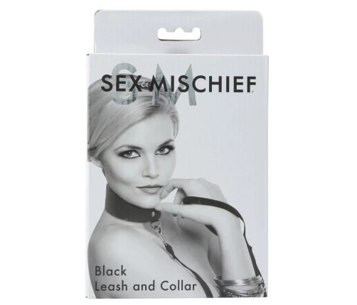Sportsheets - Sex & Mischief Leash & Collar Black