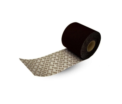 Bye Bra Double-Sided Body Tape 5cm Black - Extra-Wide, Hypoallergenic Roll