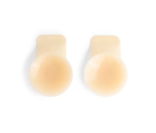 Bye Bra Matt Silicone Pull-Ups XL 12cm Beige - Reusable Adhesive System