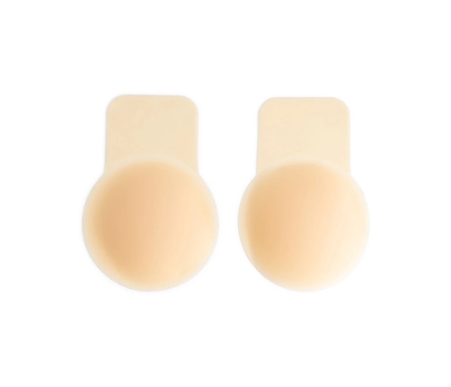 Bye Bra Matt Silicone Pull-Ups XL 12cm Beige - Reusable Adhesive System