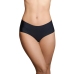 Bye Bra Invisible High Briefs 2-Pack Nude & Black Size S Seamless Comfort