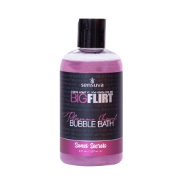 Sensuva Big Flirt Bubble Bath Sweet Secrets płyn do kąpieli z feromonami 237ml Sensuva Big Flirt Bubble Bath Sweet Secrets płyn do kąpieli z feromonami 237ml