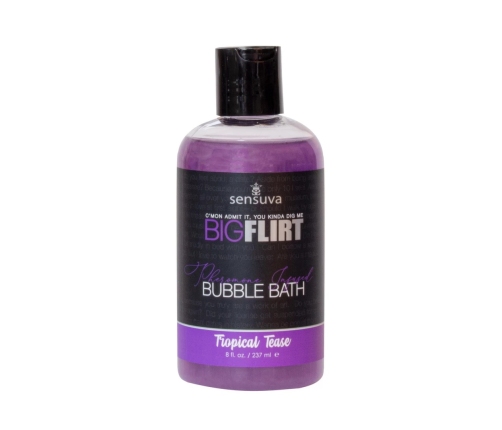 Sensuva Big Flirt Tropical Tease płyn do kąpieli z feromonami 237ml