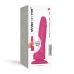 Strap-On-Me Sliding Skin Silicone Model Fuchsia L - Dual Density, Flexible